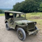 1942 WW2 Ford GPW jeep with canvas roof
